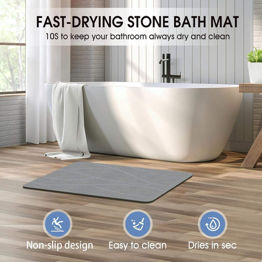 Dryora  | Stone Bath Mat
