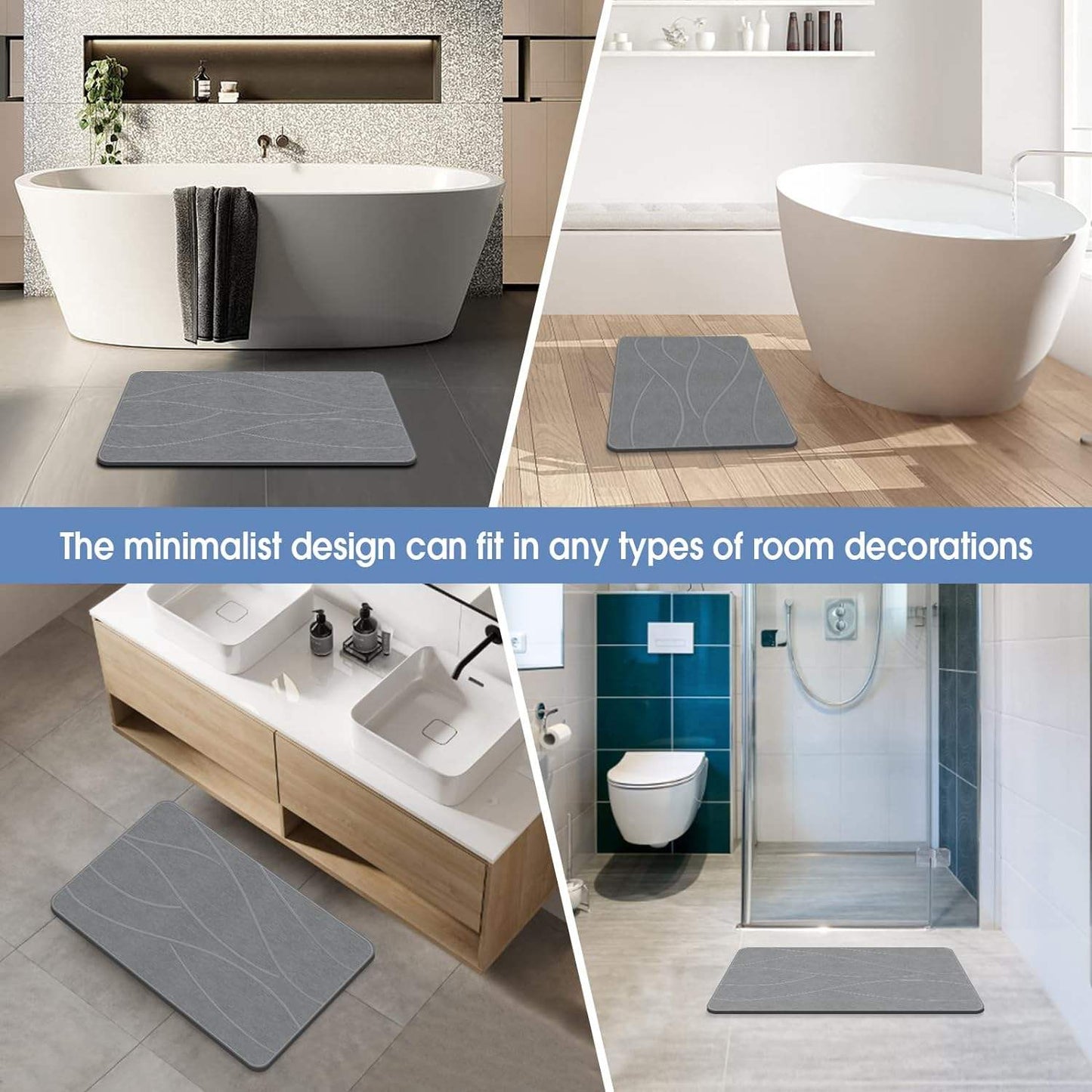 Dryora  | Stone Bath Mat